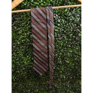 Hart Schaffner Marx 60.5in Silk Necktie, Made in USA, Vintage,